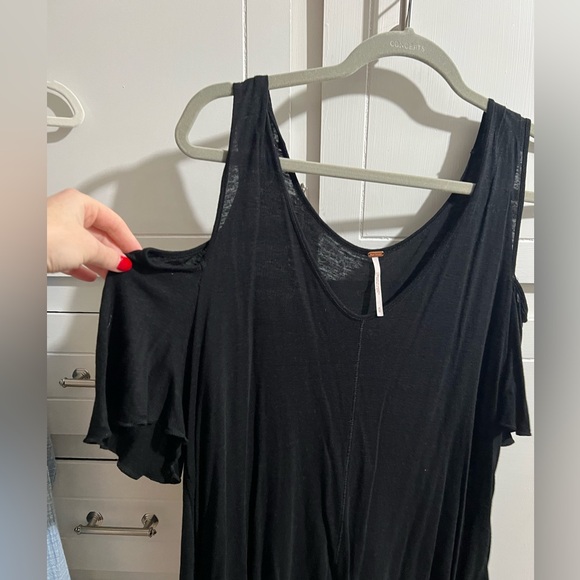 Free People Cold Shoulder Top (Two) - Picture 1 of 6